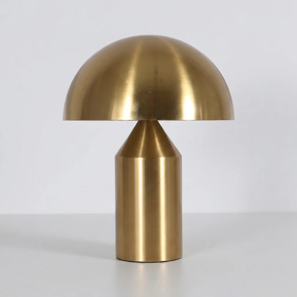 Dome Metal Base Table Lamp