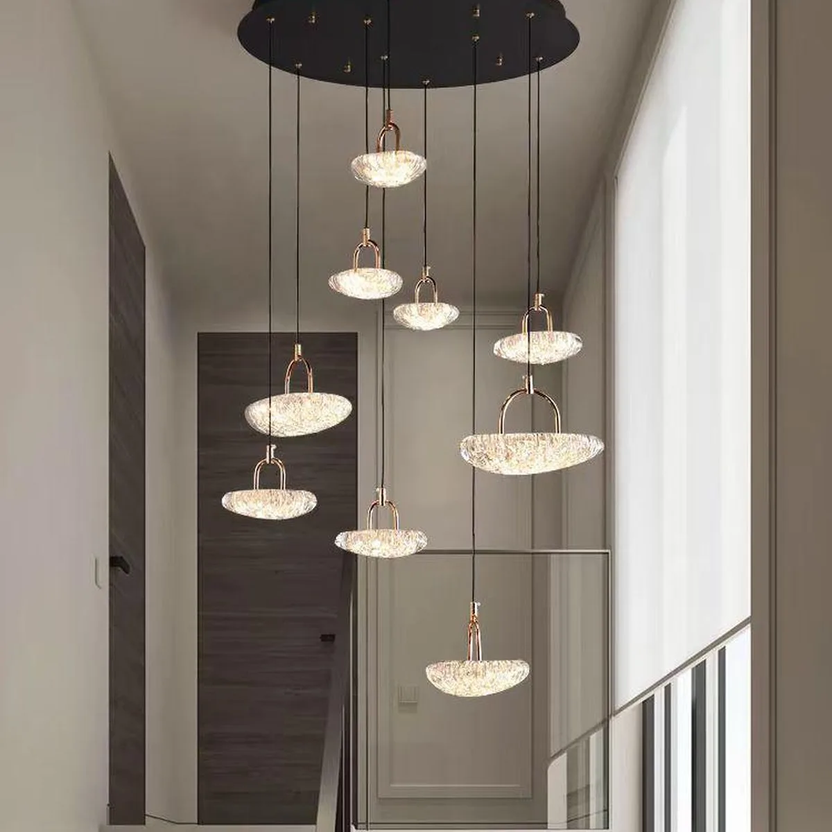SinWay sinway-murano-144 &middot; Murano Style Crystal Pendant Lamp