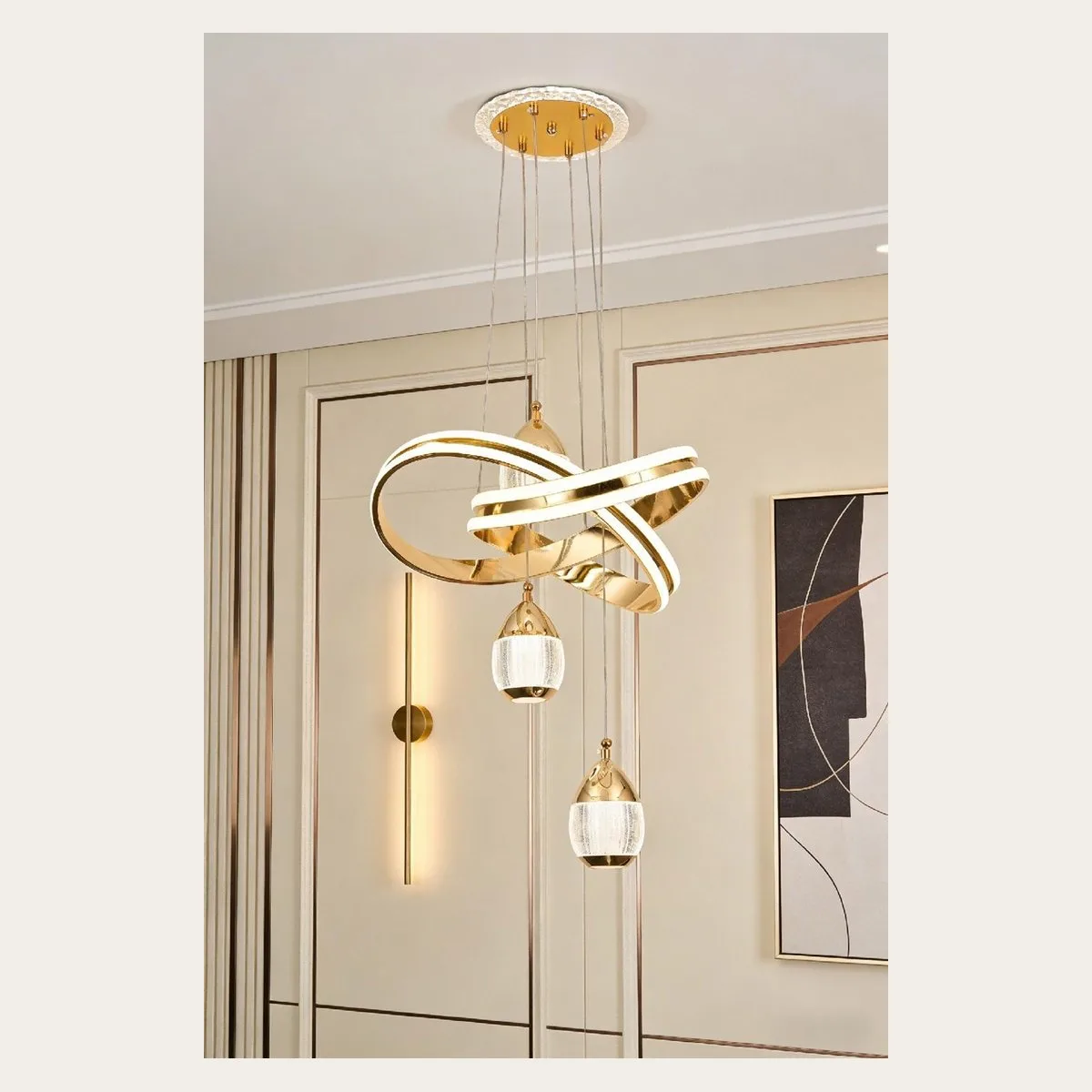 SinWay sinway-alu-pendant-013 &middot; Aluminum & Acrylic Wall Lamp