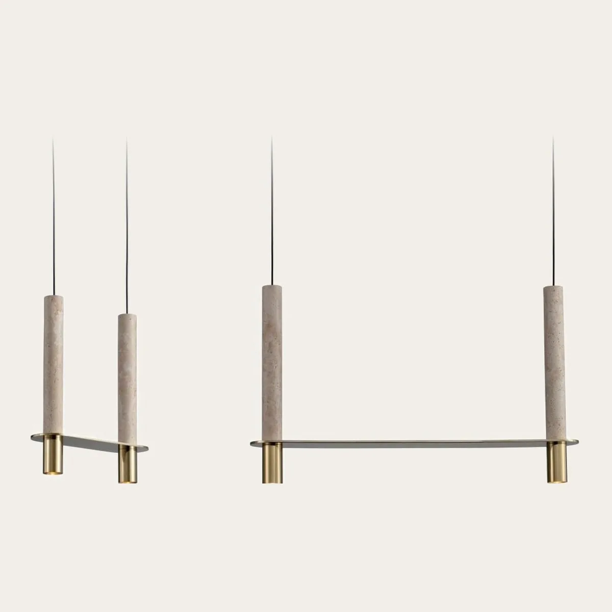 SinWay Pendant-080 &middot; Natural Marble Pendant Lamp