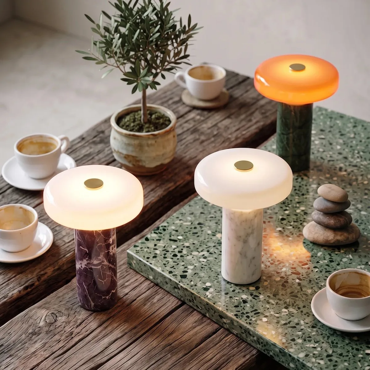 SinWay Natural Marble Pendant Lamp &middot; Collection 17