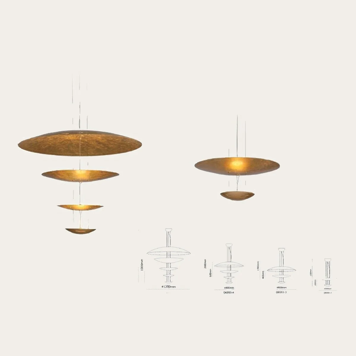 SinWay Pendant-090 &middot; Natural Marble Pendant Lamp