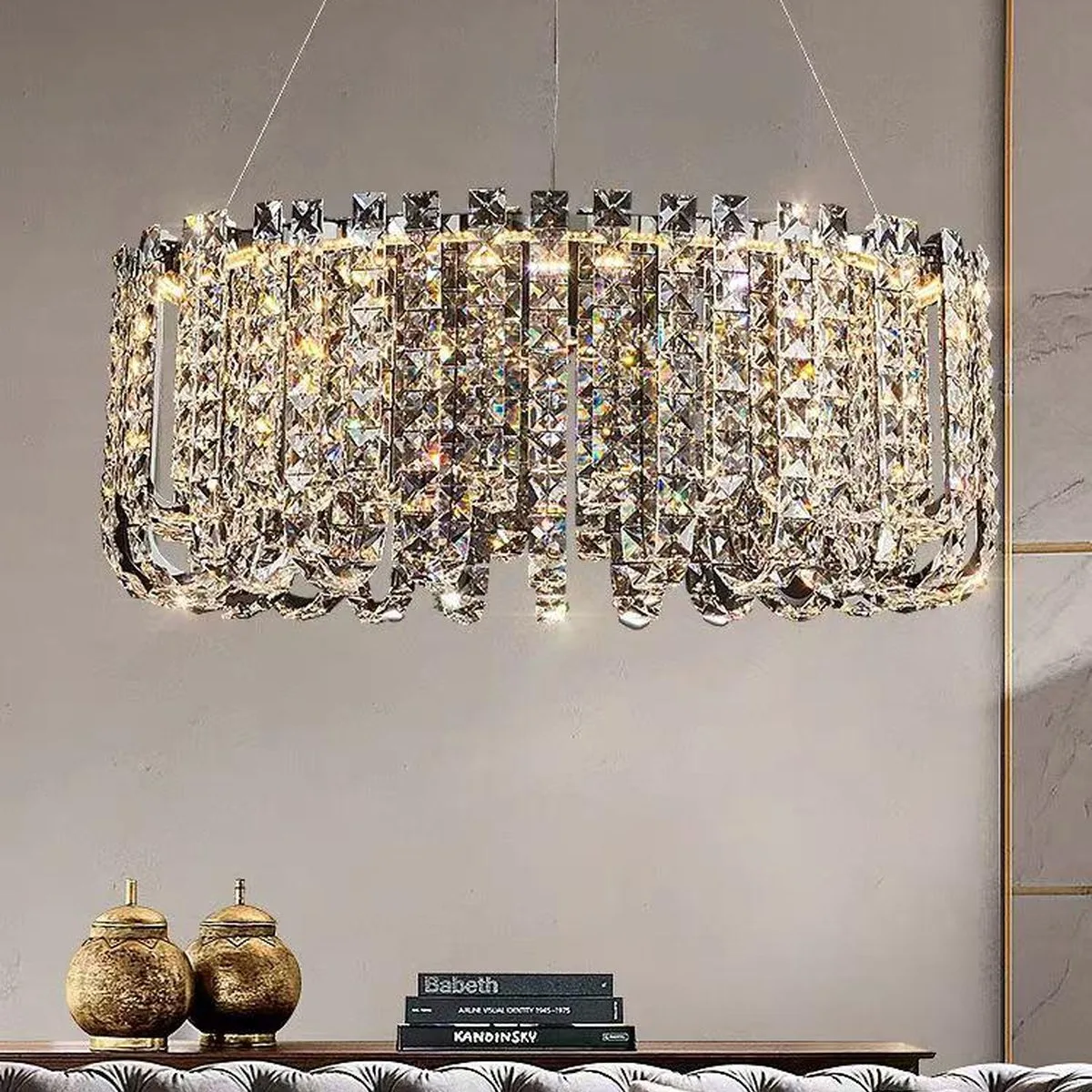 SinWay sinway-murano-016 &middot; Murano Style Crystal Pendant Lamp