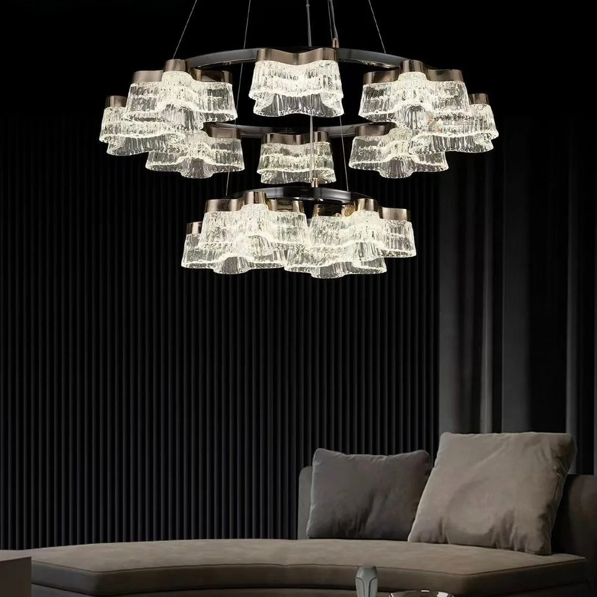 SinWay sinway-murano-184 &middot; Murano Style Crystal Pendant Lamp