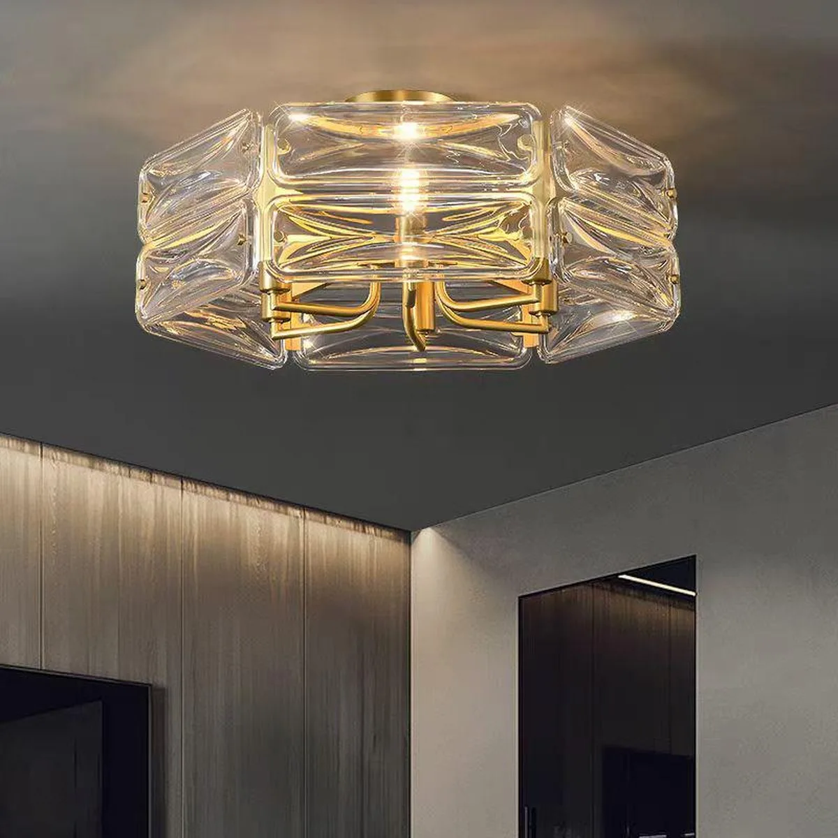 SinWay sinway-murano-029 &middot; Murano Style Crystal Pendant Lamp