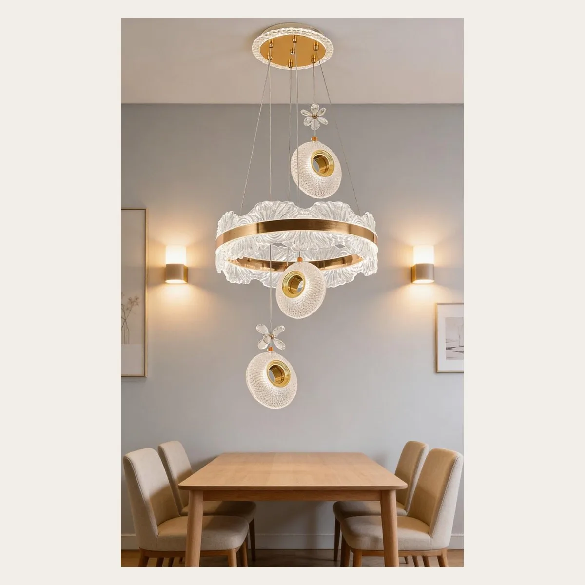 SinWay sinway-alu-pendant-012 &middot; Aluminum & Acrylic Pendant Lamp