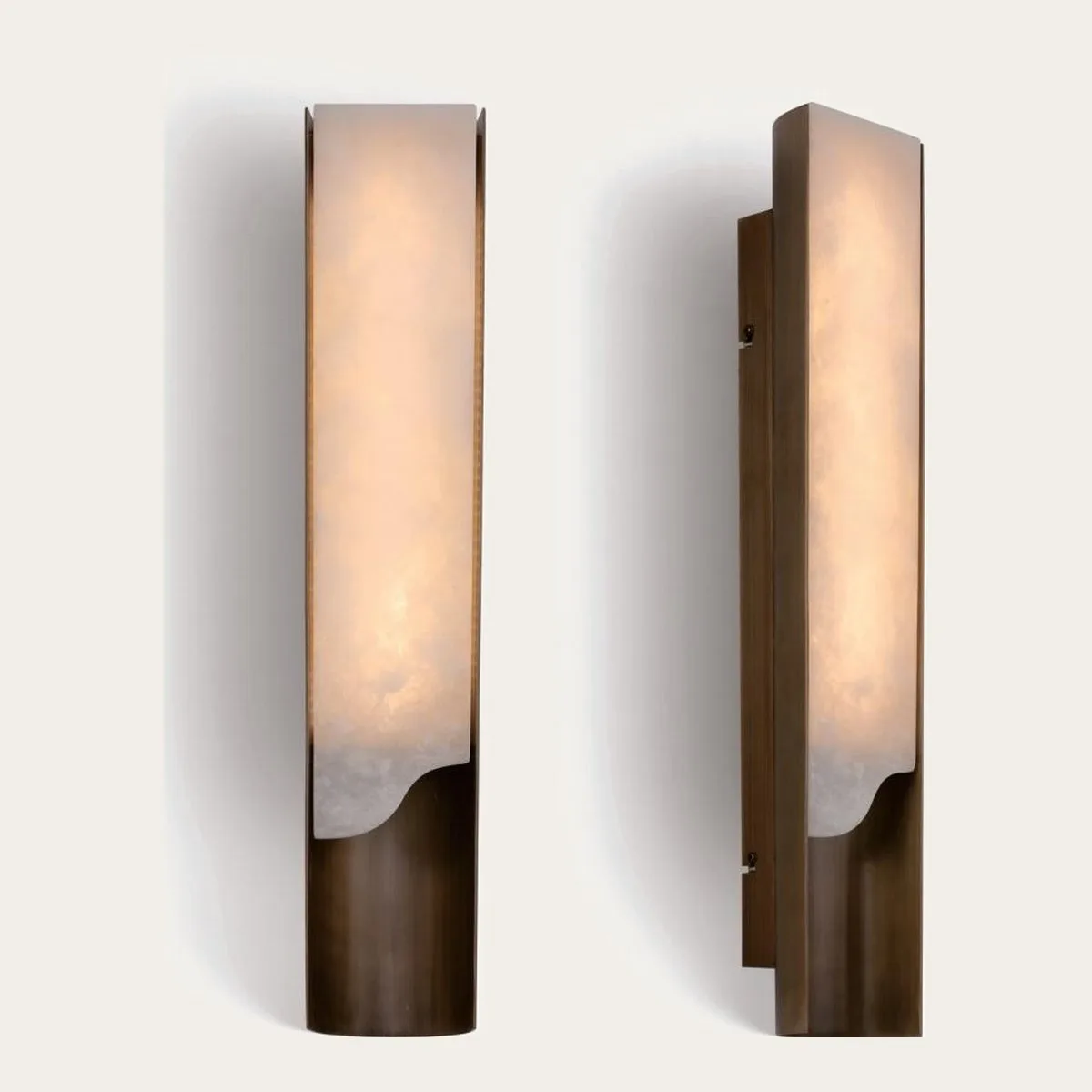 SinWay Wall-008 &middot; Natural Marble Wall Lamp