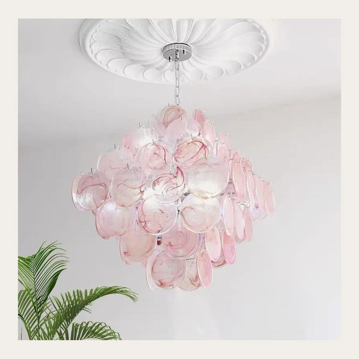 SinWay sinway-murano-043 &middot; Murano Style Crystal Pendant Lamp