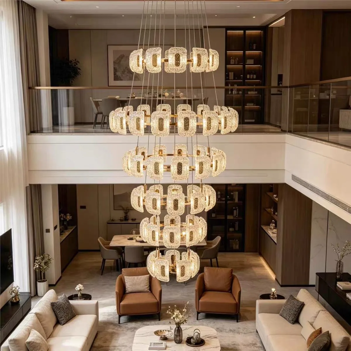 SinWay sinway-murano-213 &middot; Murano Style Crystal Pendant Lamp