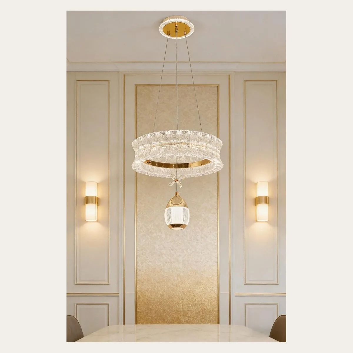 SinWay sinway-alu-pendant-010 &middot; Aluminum & Acrylic Wall Lamp