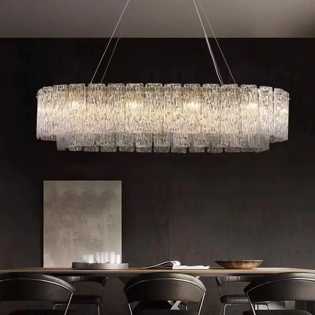 SinWay sinway-murano-207 &middot; Murano Style Crystal Pendant Lamp