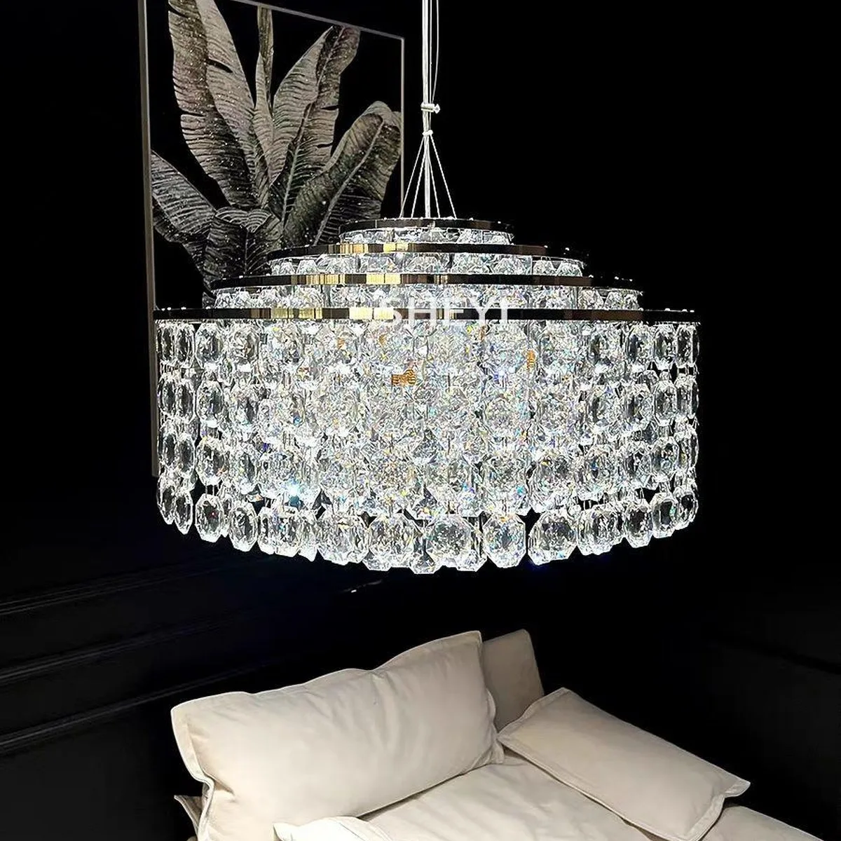 SinWay sinway-murano-015 &middot; Murano Style Crystal Pendant Lamp