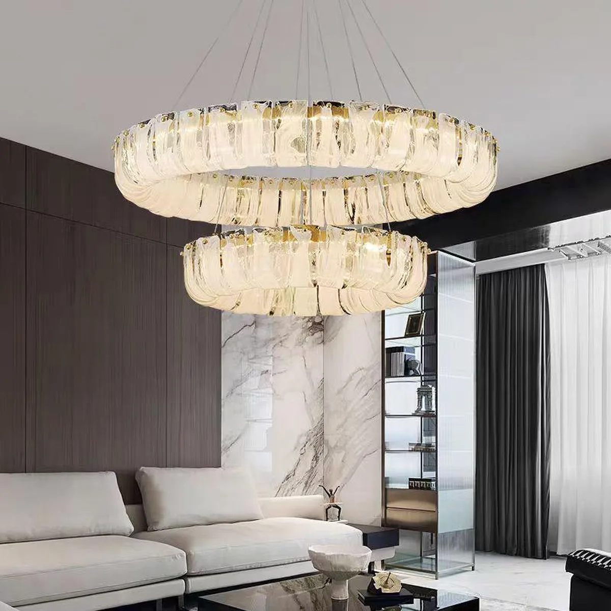 SinWay sinway-murano-132 &middot; Murano Style Crystal Pendant Lamp
