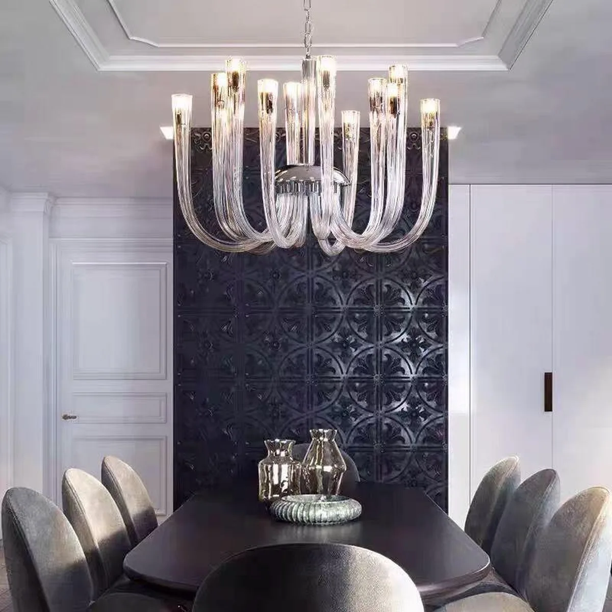 SinWay sinway-murano-098 &middot; Murano Style Crystal Pendant Lamp