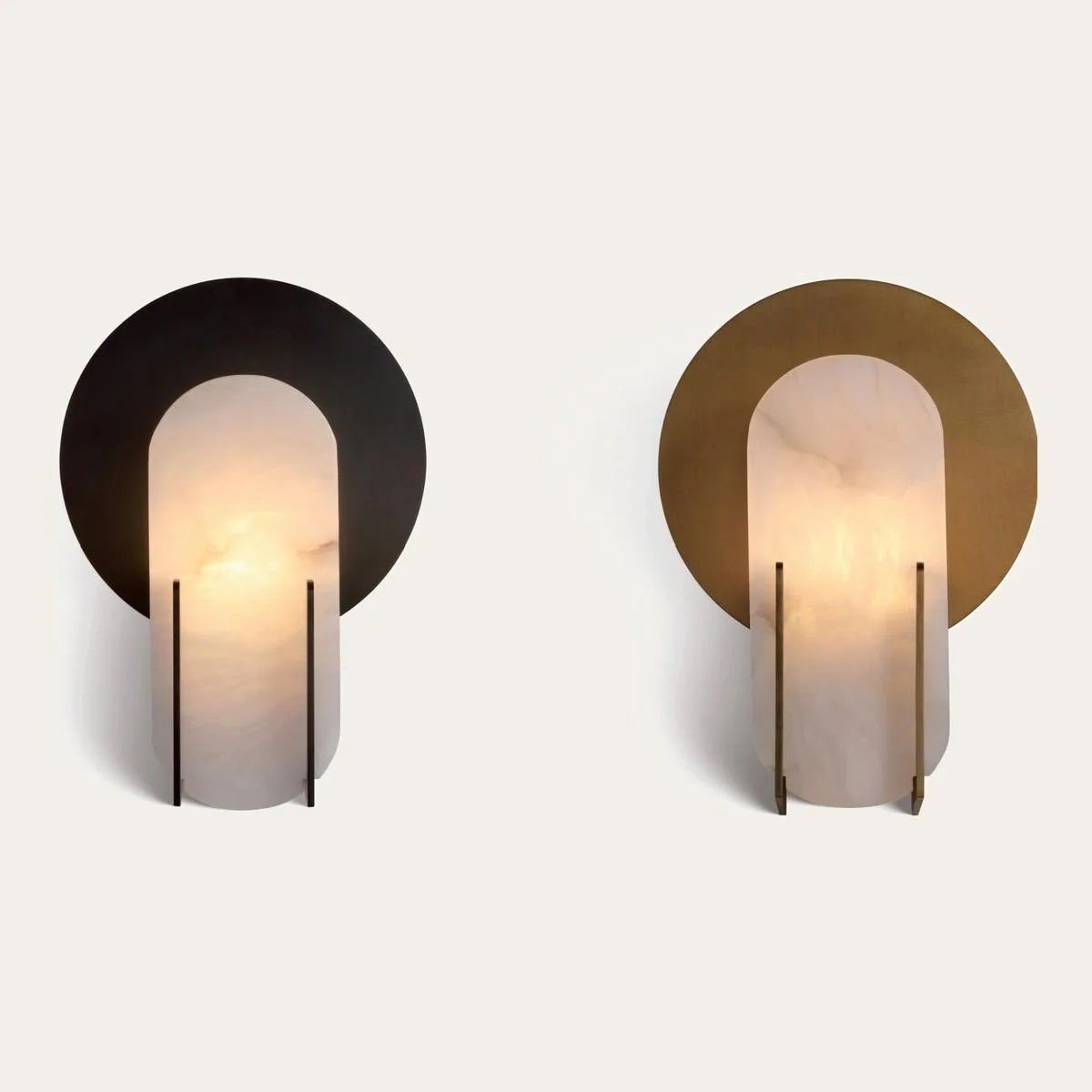 SinWay Wall-022 &middot; Natural Marble Wall Lamp