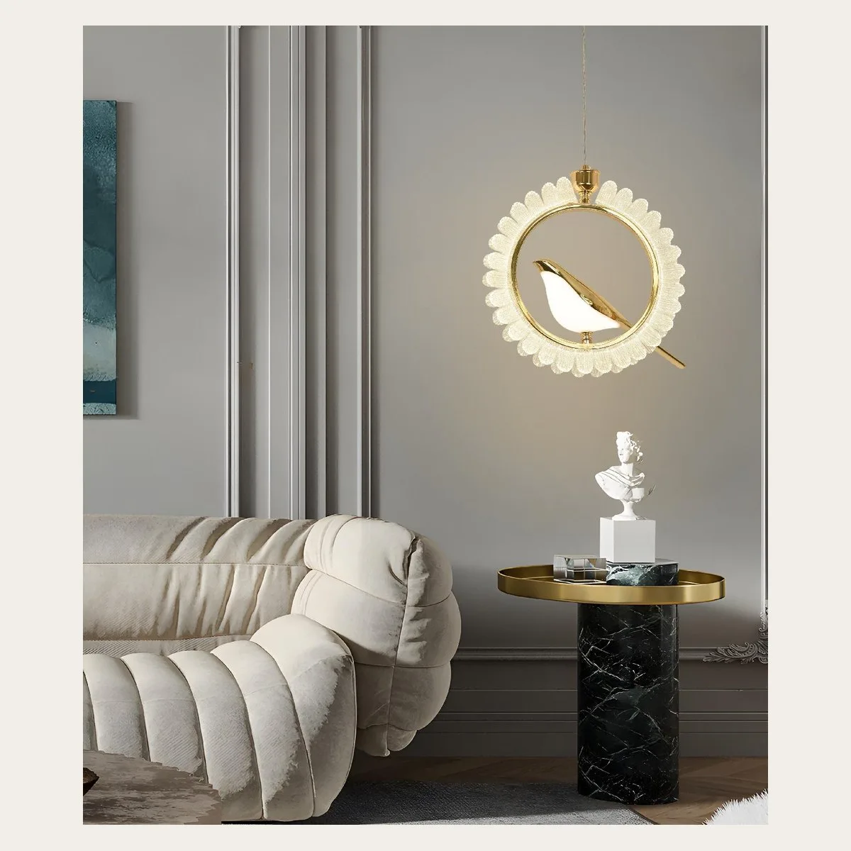 SinWay sinway-alu-pendant-030 &middot; Aluminum & Acrylic Wall Lamp