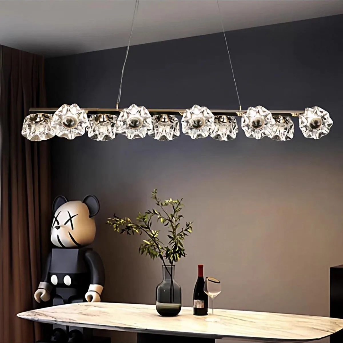 SinWay sinway-murano-179 &middot; Murano Style Crystal Pendant Lamp