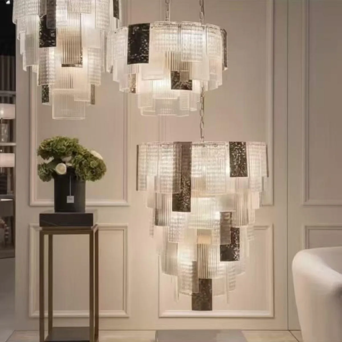 SinWay sinway-murano-217 &middot; Murano Style Crystal Pendant Lamp