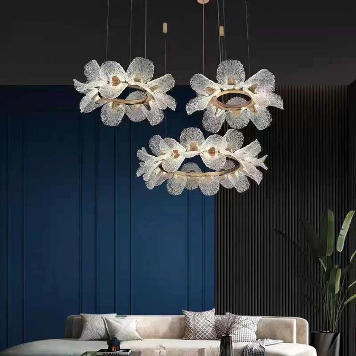 SinWay sinway-murano-048 &middot; Murano Style Crystal Pendant Lamp