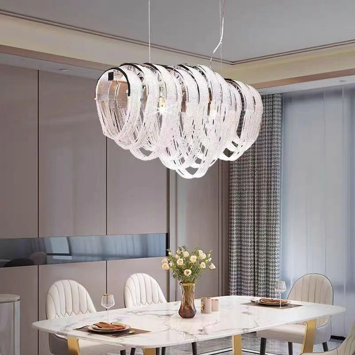 SinWay sinway-murano-074 &middot; Murano Style Crystal Pendant Lamp