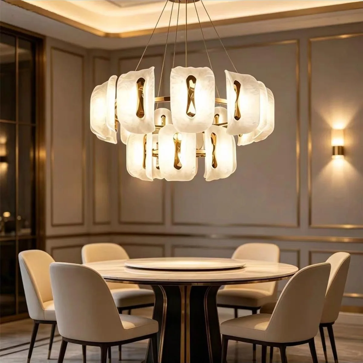 SinWay sinway-murano-215 &middot; Murano Style Crystal Pendant Lamp
