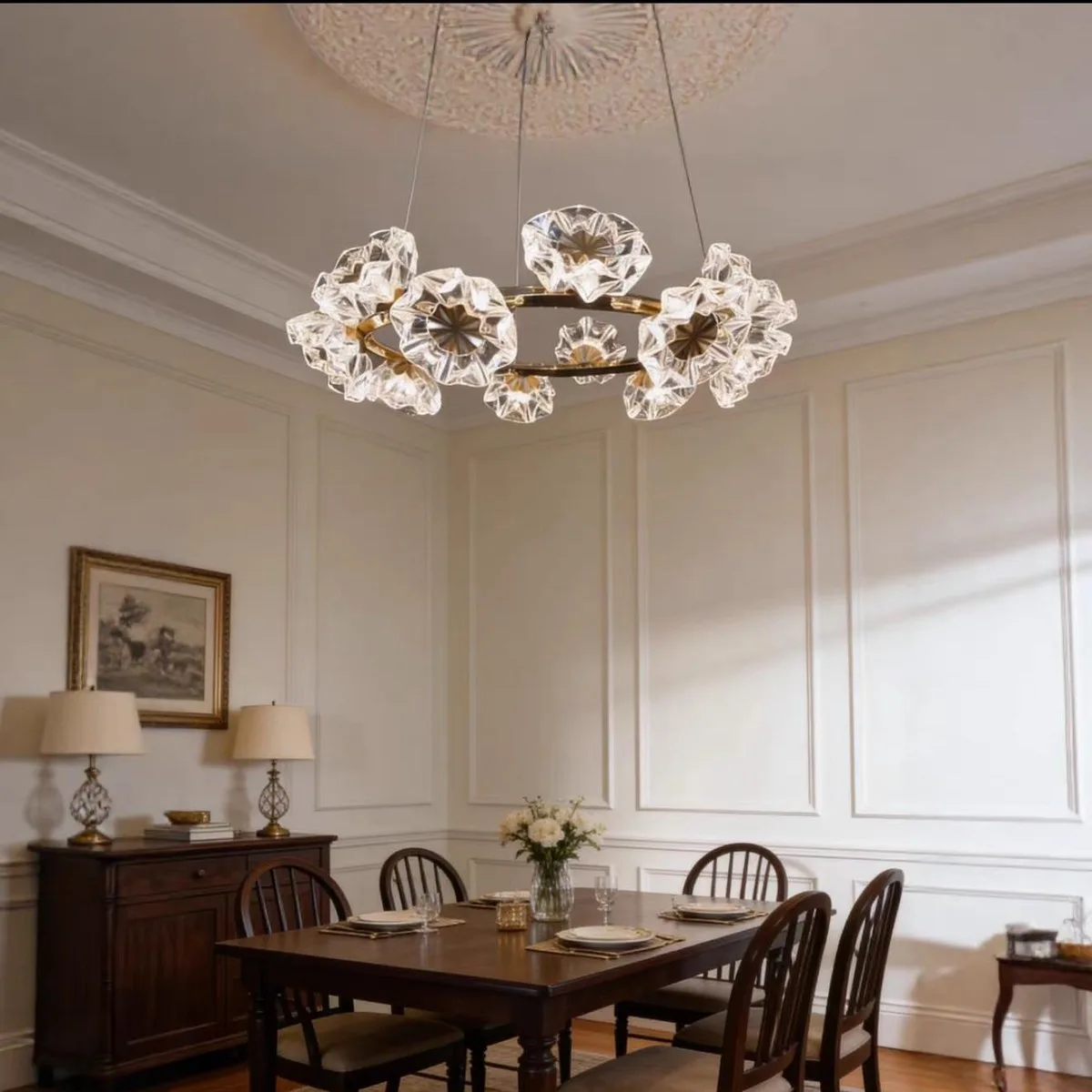 SinWay sinway-murano-180 &middot; Murano Style Crystal Pendant Lamp