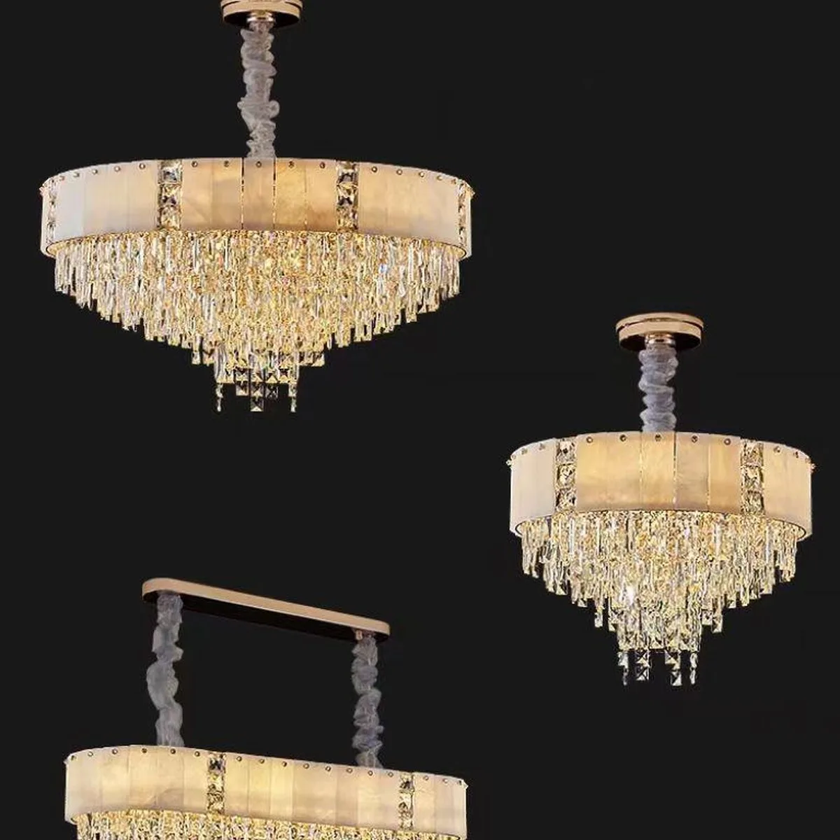 SinWay sinway-murano-152 &middot; Murano Style Crystal Pendant Lamp