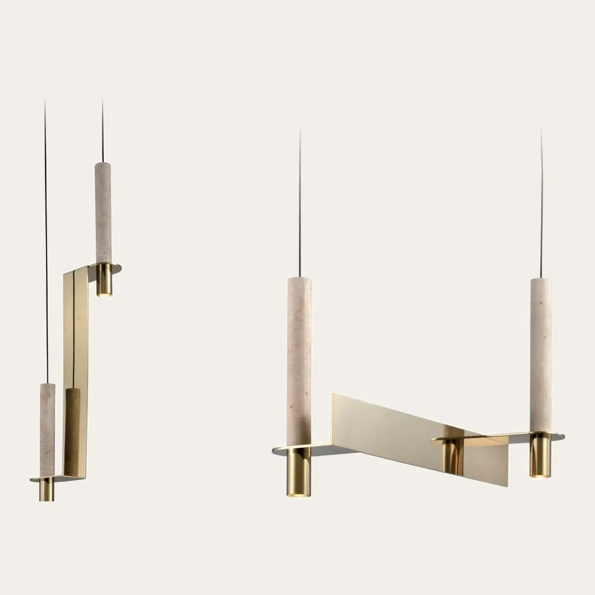 SinWay Pendant-079 &middot; Natural Marble Pendant Lamp
