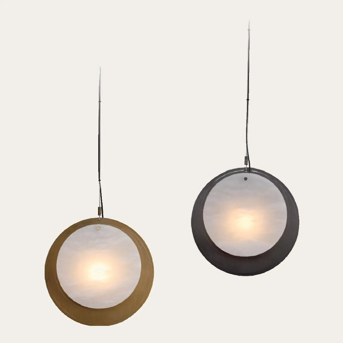 SinWay Pendant-074 &middot; Natural Marble Pendant Lamp