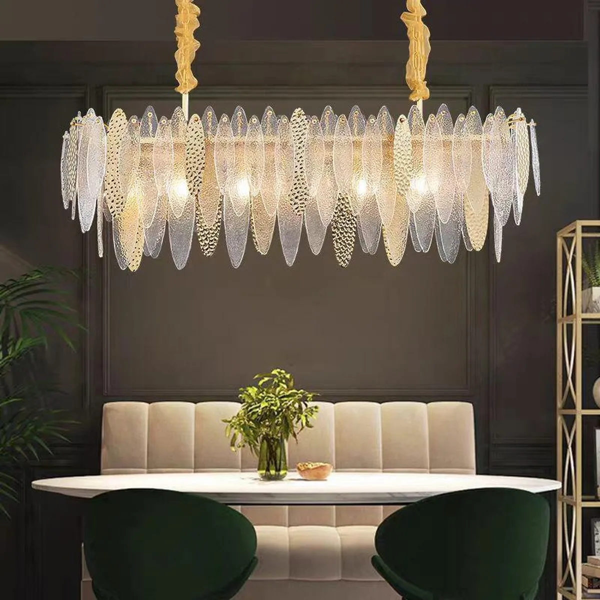 SinWay sinway-murano-106 &middot; Murano Style Crystal Pendant Lamp