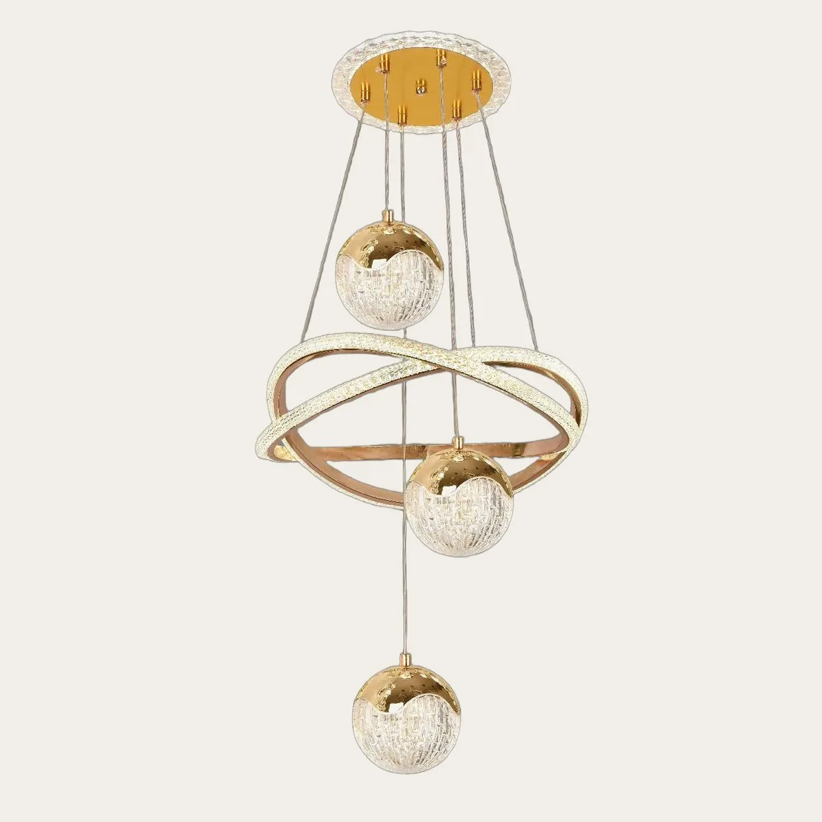 SinWay sinway-alu-pendant-001 &middot; Aluminum & Acrylic Pendant Lamp