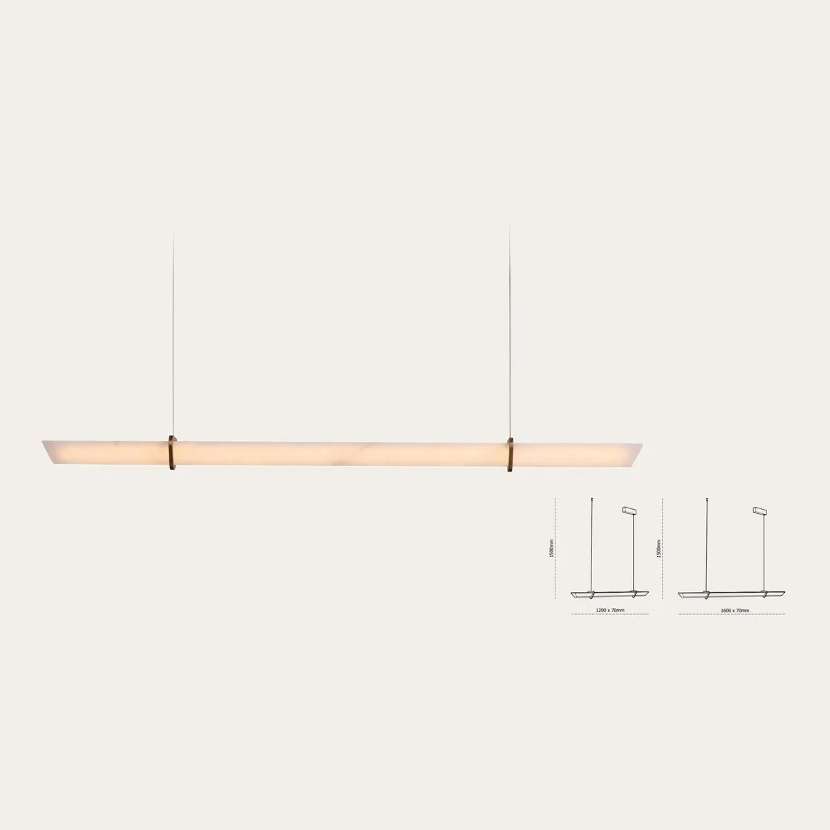 SinWay Pendant-021 &middot; Natural Marble Pendant Lamp